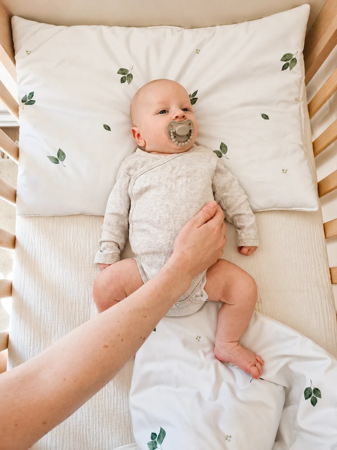 Kinderbettwäsche mit Füllung – Natur