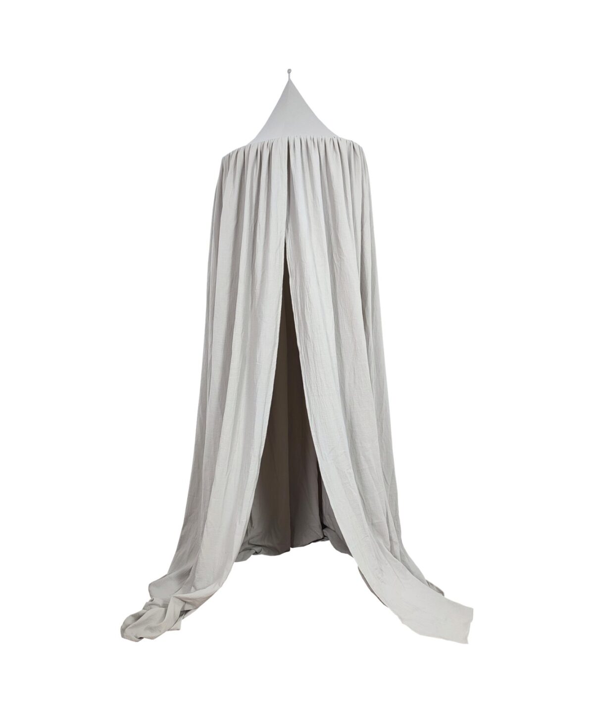 Musselin-Baldachin – zur Deckenmontage – Beige Musselin-Baldachin – zur Deckenmontage – Beige