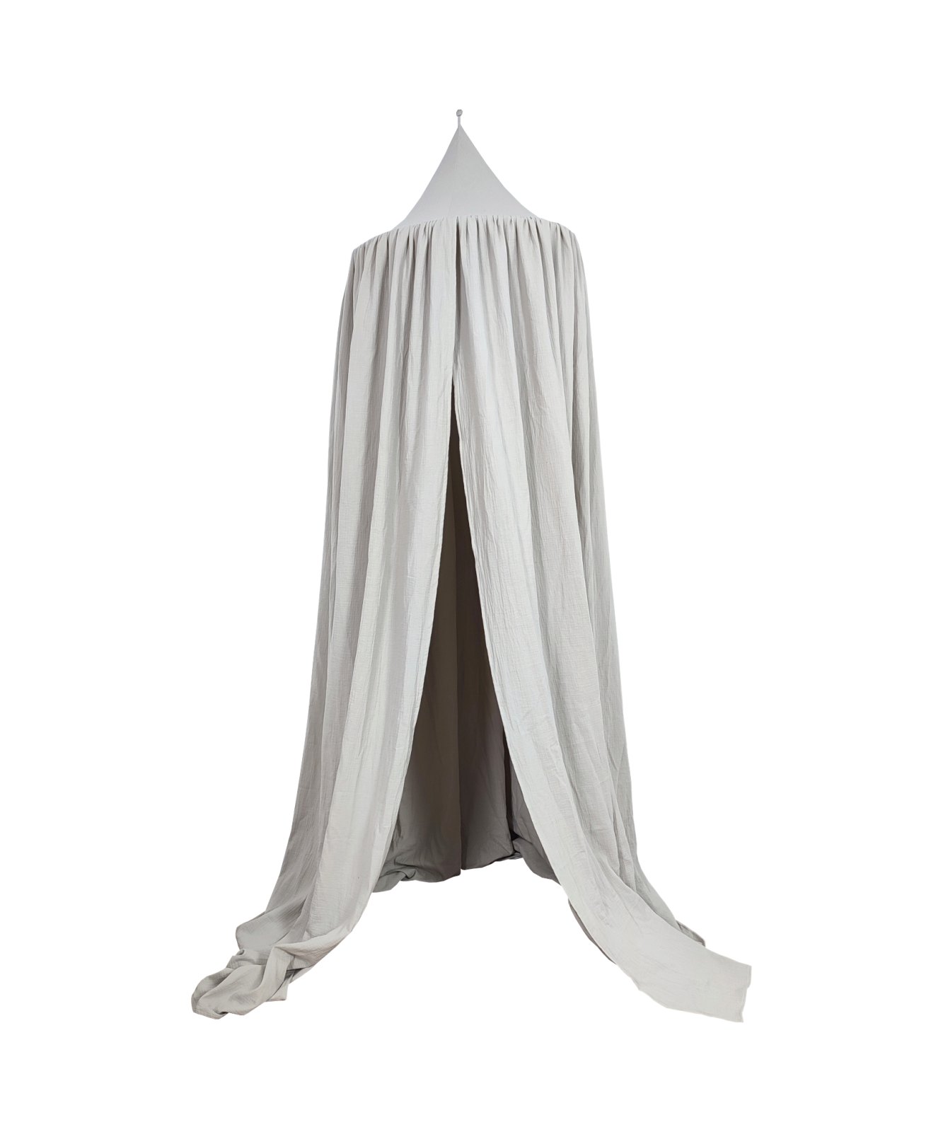 Musselin-Baldachin – zur Deckenmontage – Beige Musselin-Baldachin – zur Deckenmontage – Beige
