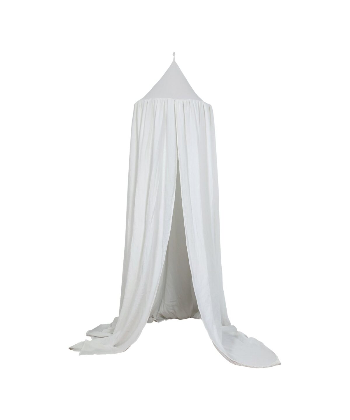 Musselin-Baldachin – zur Deckenmontage – Creme Musselin-Baldachin – zur Deckenmontage – Creme
