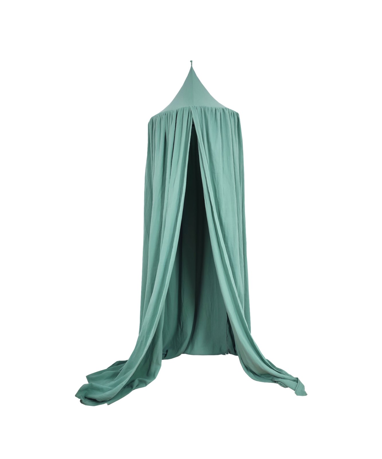 Musselin-Baldachin – zur Deckenmontage – Khaki Musselin-Baldachin – zur Deckenmontage – Khaki